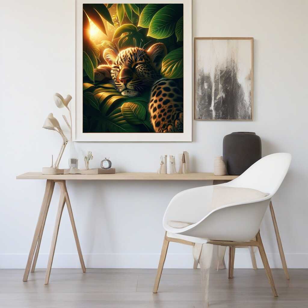 Paint by Numbers - Leopard Relax