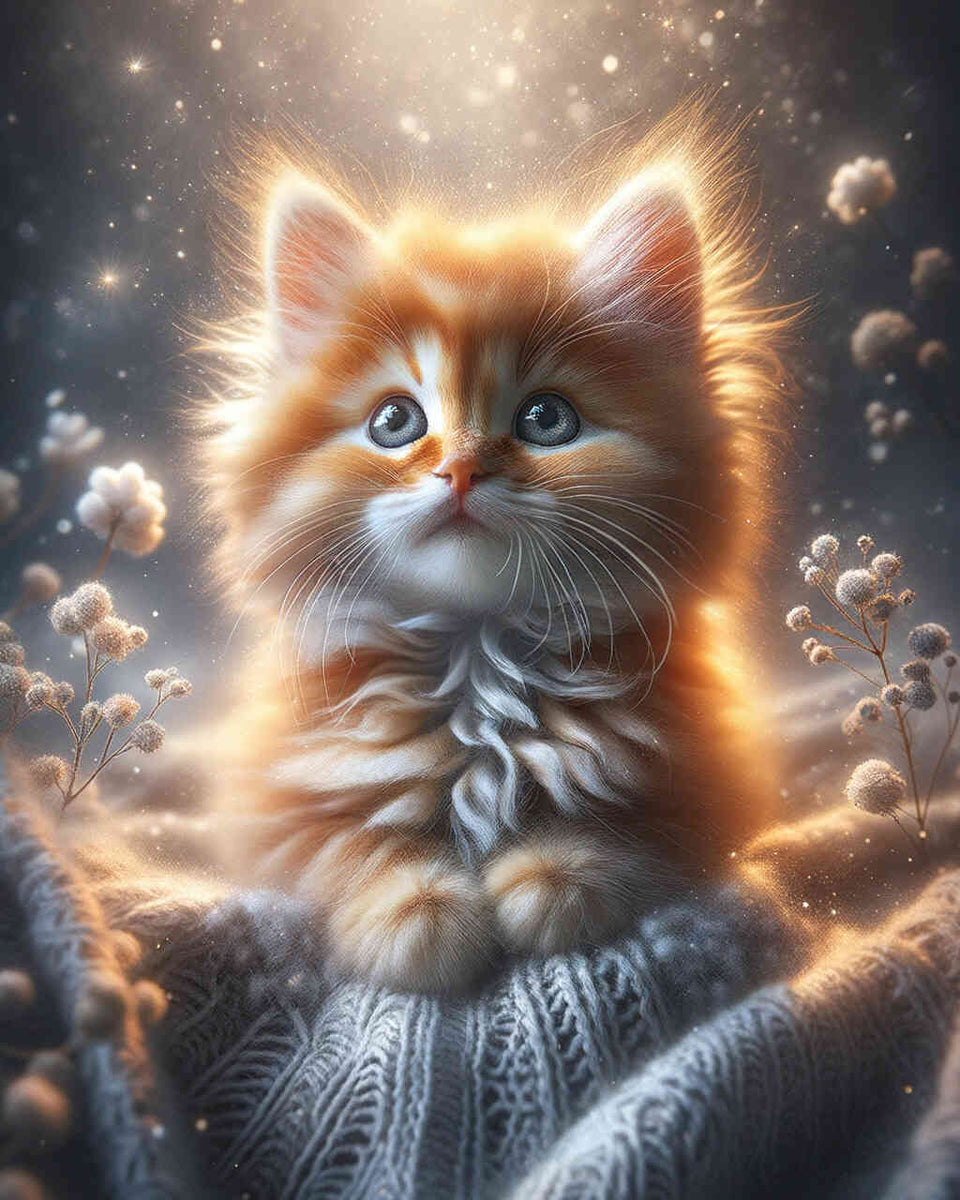Little kitten - Paint by Numbers