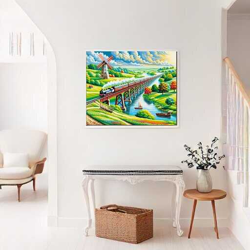 Paint by Numbers - World of trains