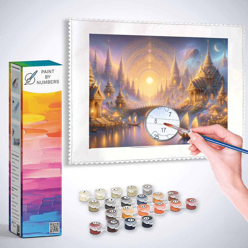 Magic landscape - Paint by Numbers