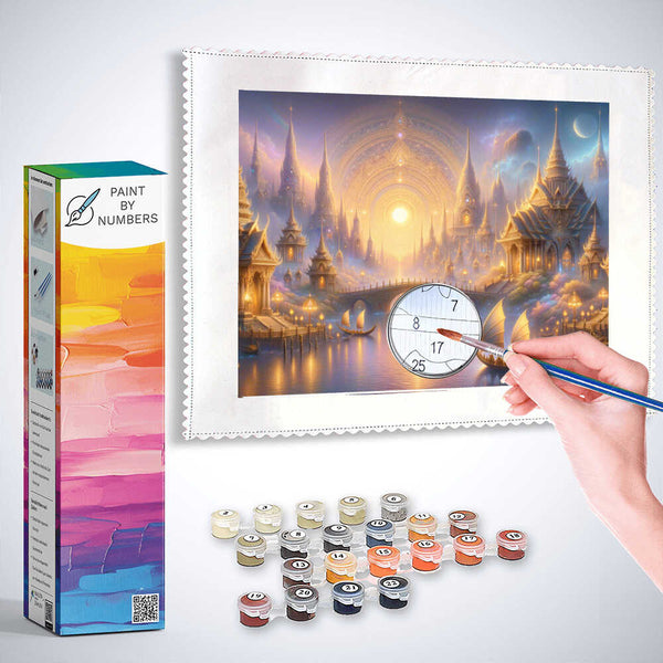 Magic landscape - Paint by Numbers