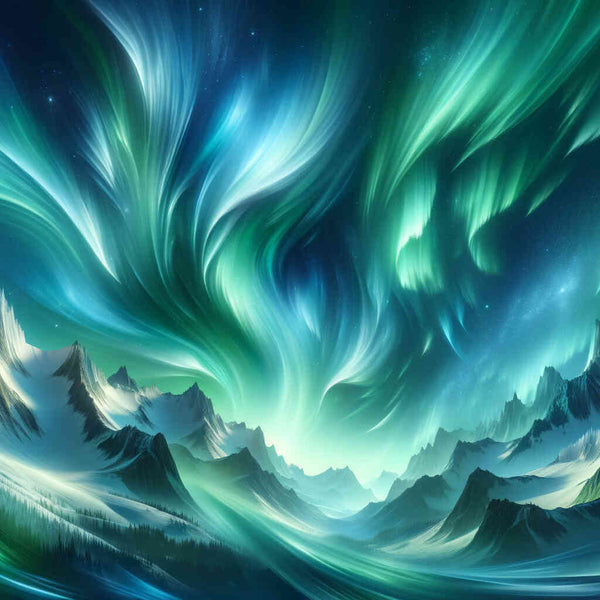 Paint by Numbers - Aurora stripes