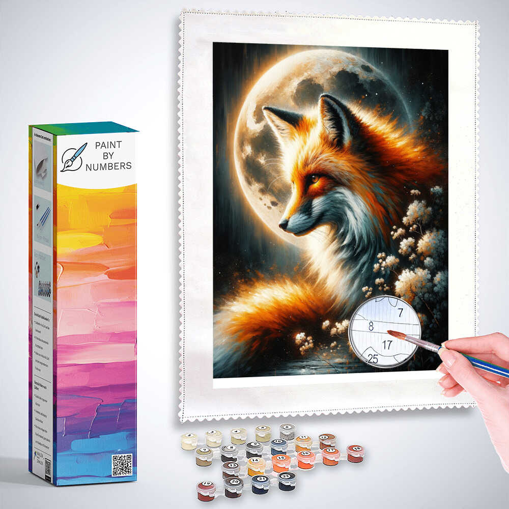 Paint by Numbers - Fox Tail