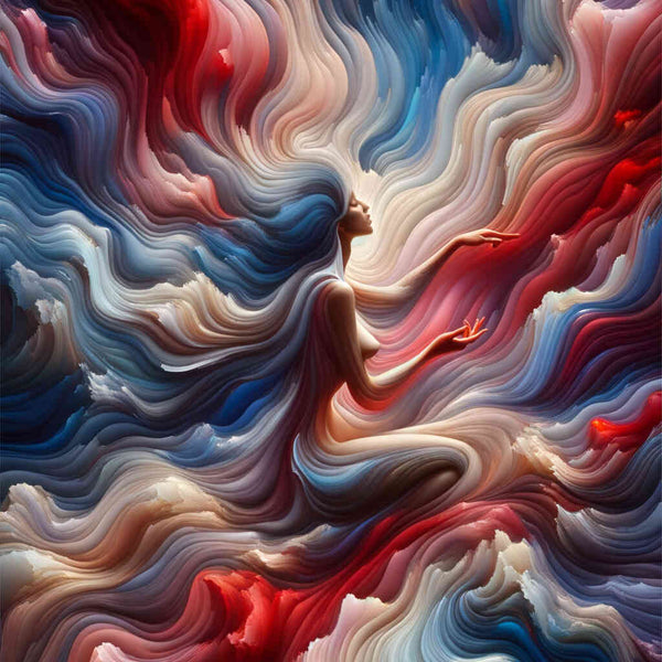 Paint by Numbers - Abstract Woman Colors