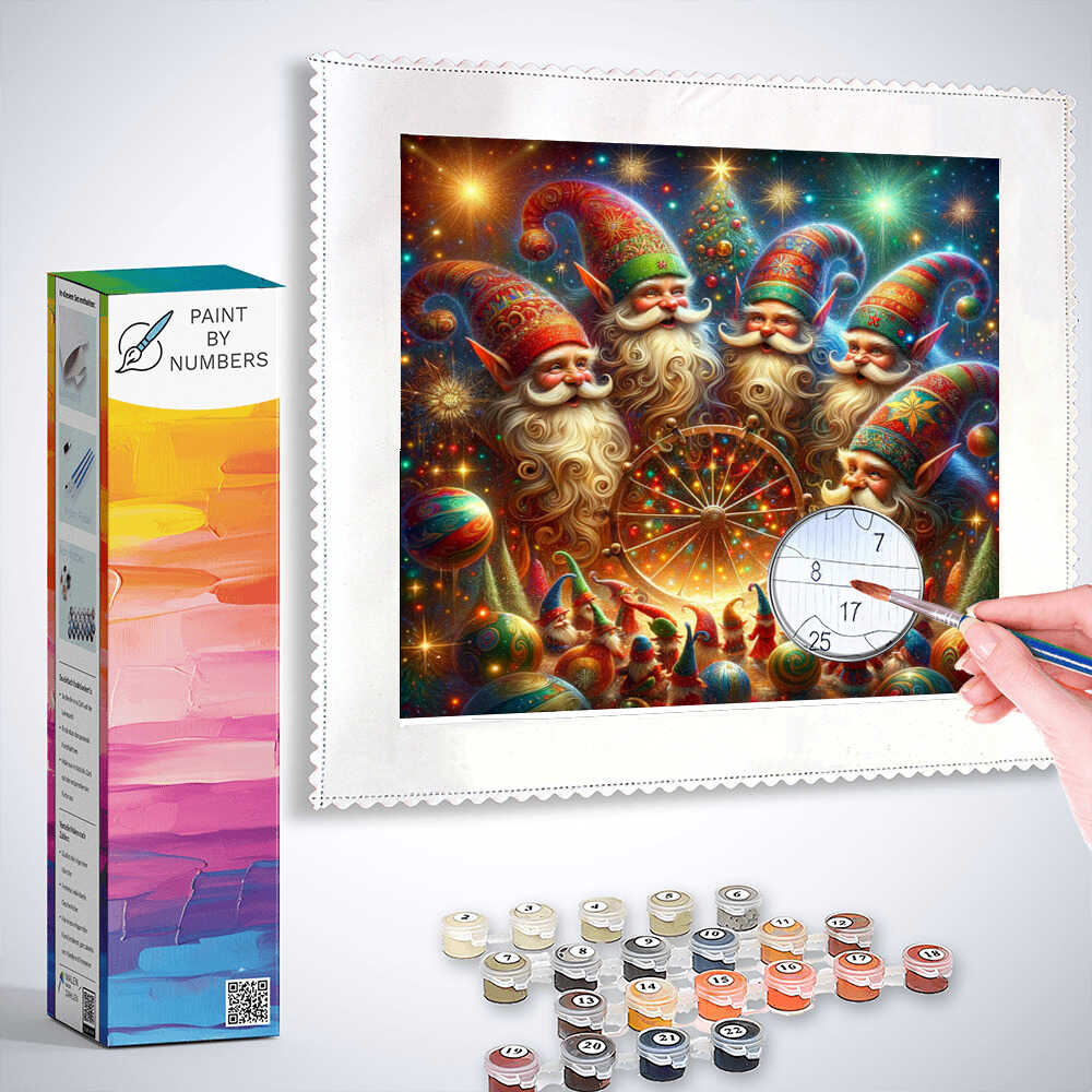 Paint by Numbers - Merry Christmas, Secret Santa
