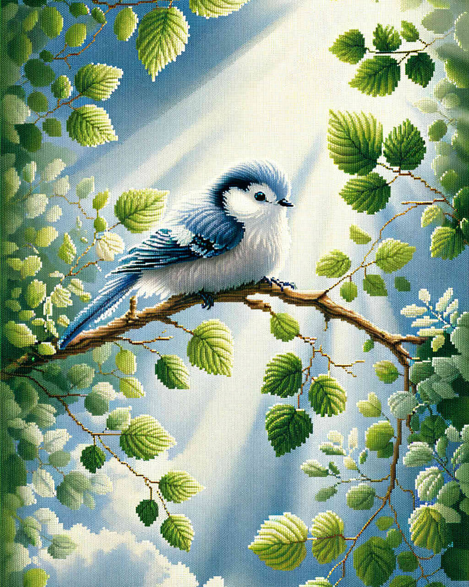 Paint by Numbers - Fluffy Bird