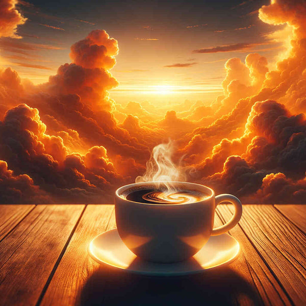 Paint by Numbers - Coffee, sunset