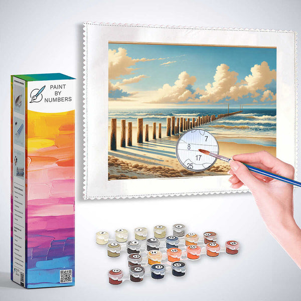 Paint by Numbers - Sand Beach