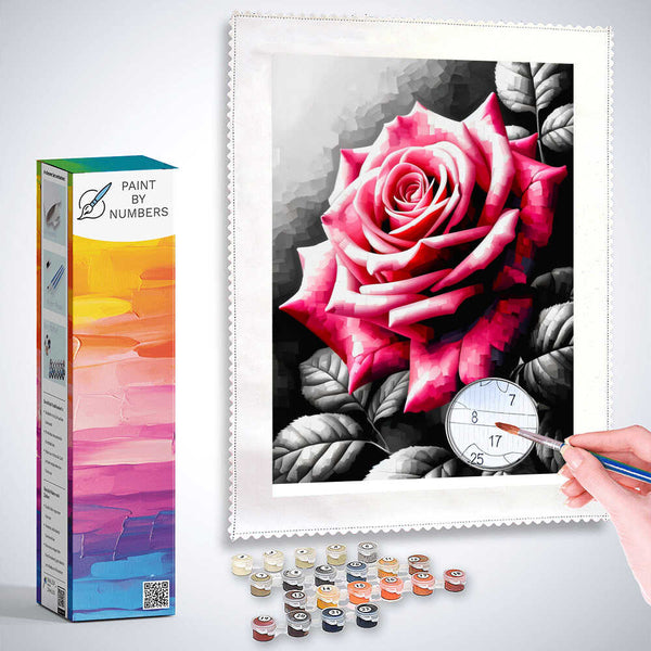 Paint by Numbers - Paint Swab Pink Rose