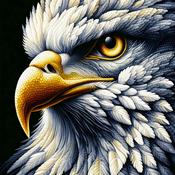 Paint by Numbers - Majestic Adler Portrait