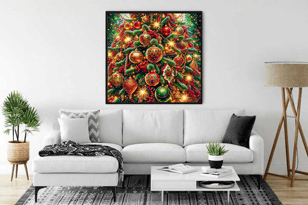 Paint by Numbers - Decorated Christmas Tree