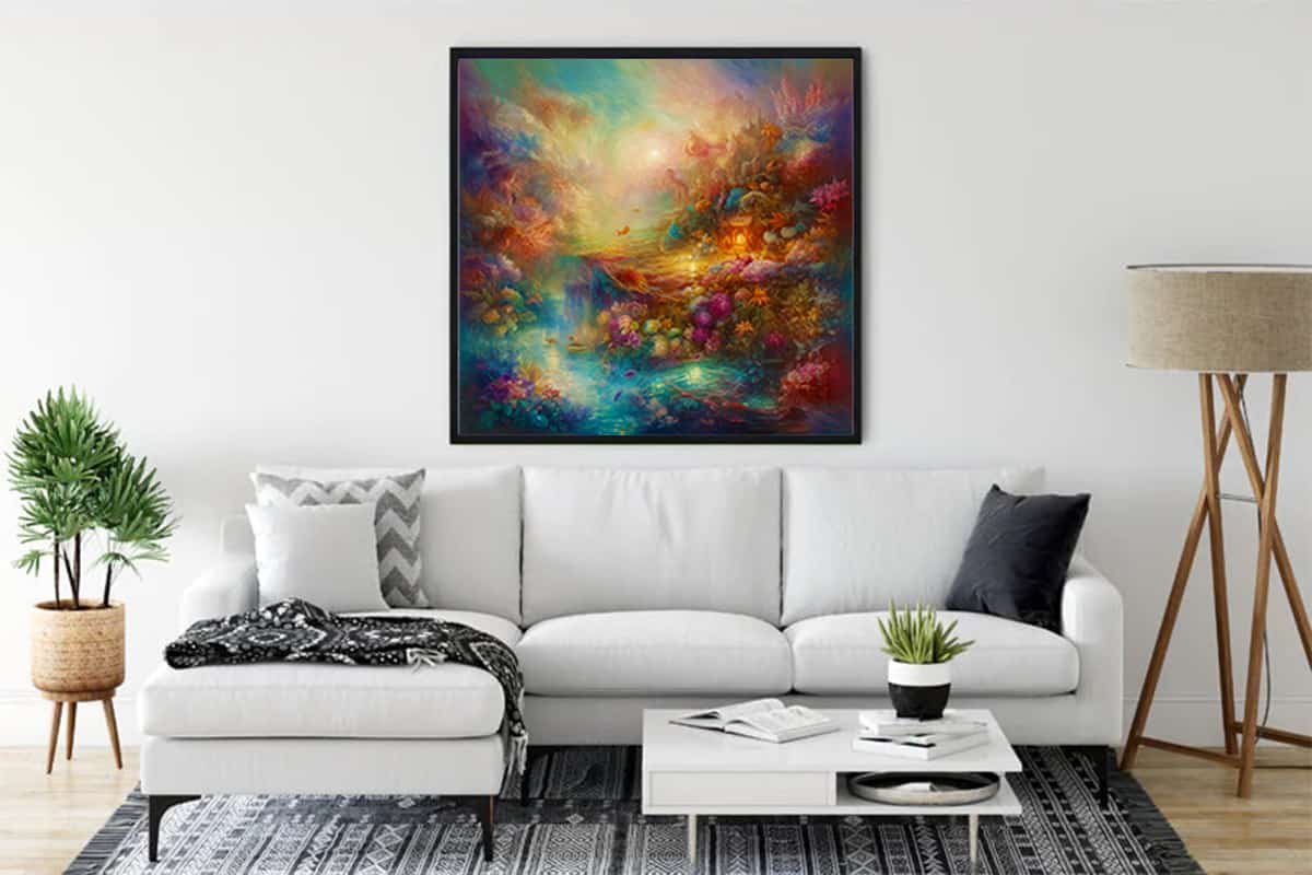 Malen nach Zahlen - Hain der Träume - hochwertige Leinwand - 170523, bekannte künstler, Josephine Wall, Neu eingetroffen, Quadratisch