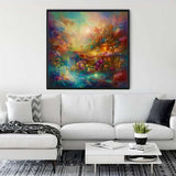 Malen nach Zahlen - Hain der Träume - hochwertige Leinwand - 170523, bekannte künstler, Josephine Wall, Neu eingetroffen, Quadratisch