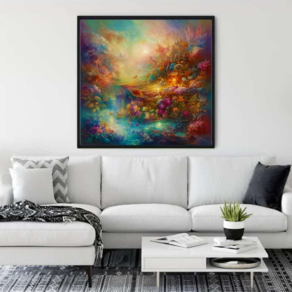 Malen nach Zahlen - Hain der Träume - hochwertige Leinwand - 170523, bekannte künstler, Josephine Wall, Neu eingetroffen, Quadratisch