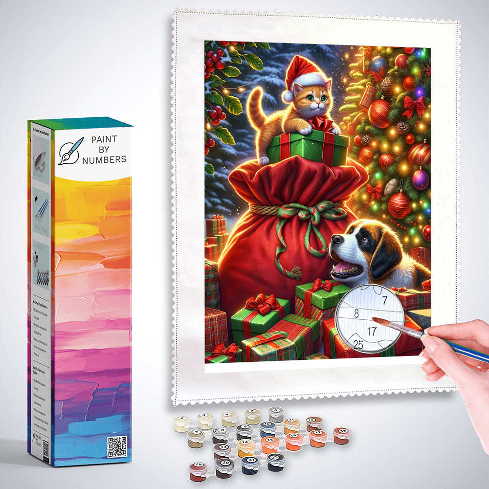Paint by Numbers - Cat Give Away Gifts