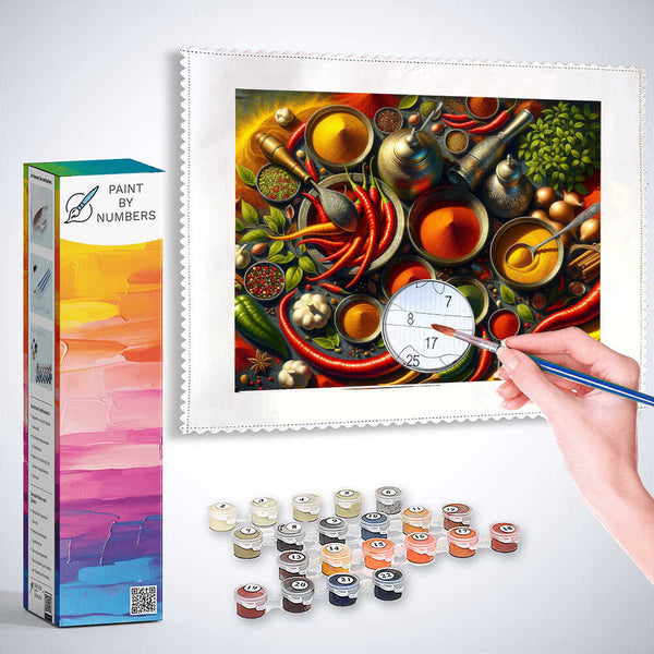 Paint by Numbers - Spice mix