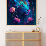 AB Diamond Painting - Mystische Raubkatze - gedruckt in Ultra-HD - AB Diamond, Katze, Löwe, Neu eingetroffen, Quadratisch, Tiere