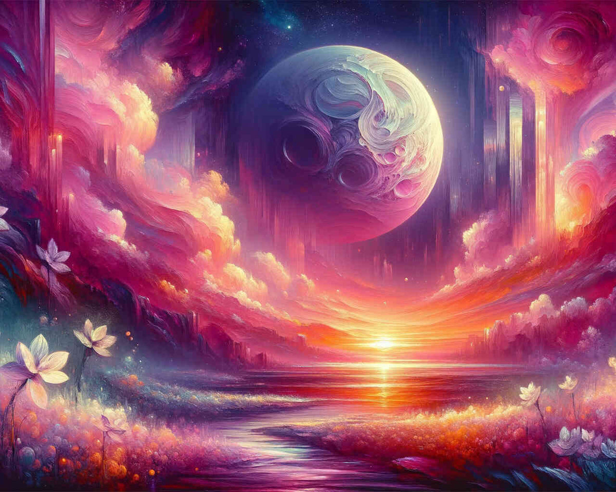 Paint by Numbers - Imaginative landscape