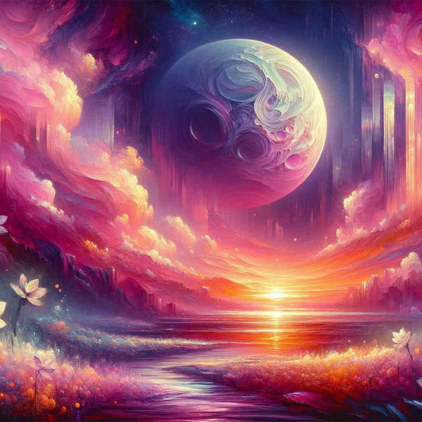 Paint by Numbers - Imaginative landscape