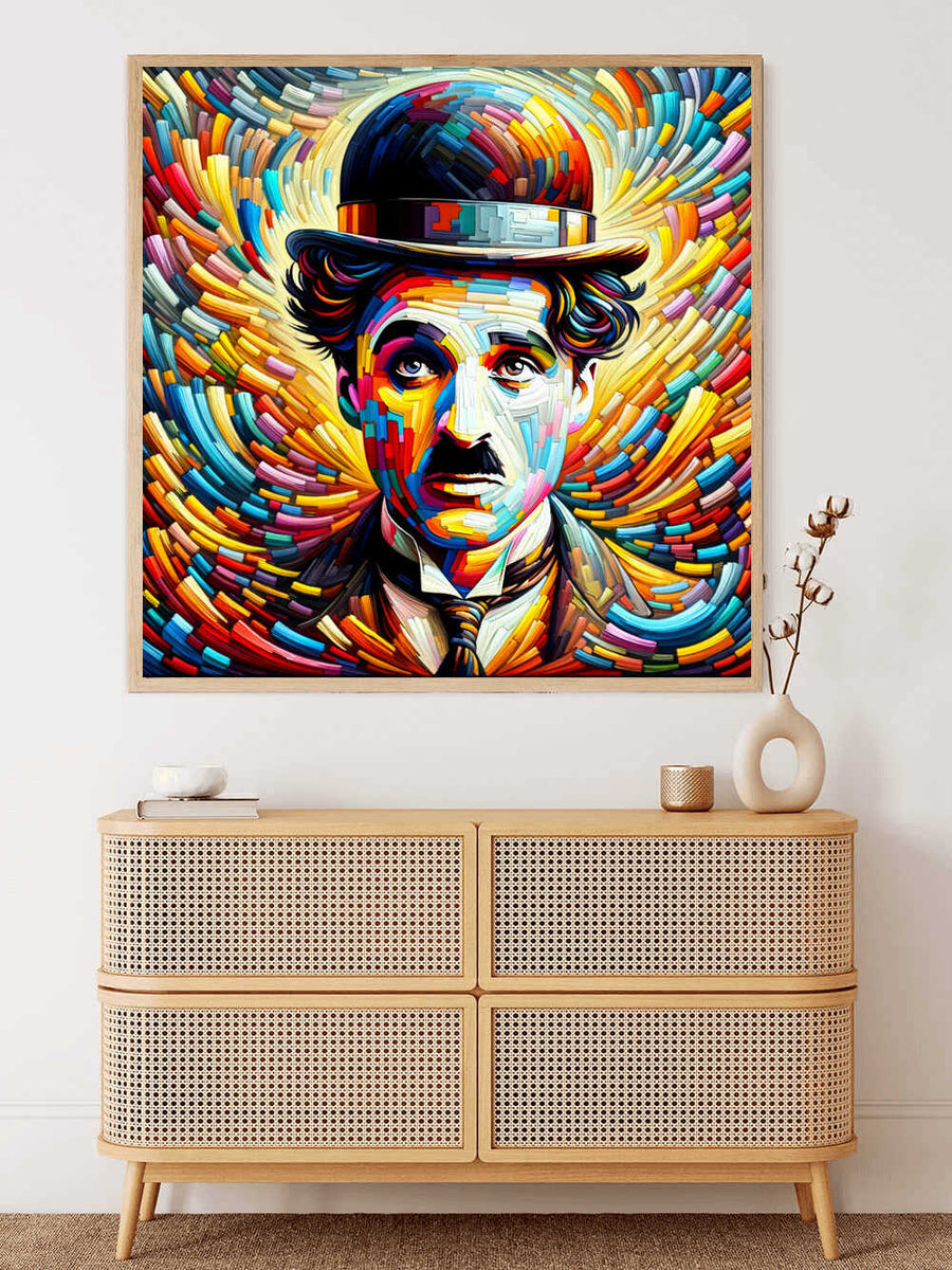 Charlie Chaplin - Paint by Numbers