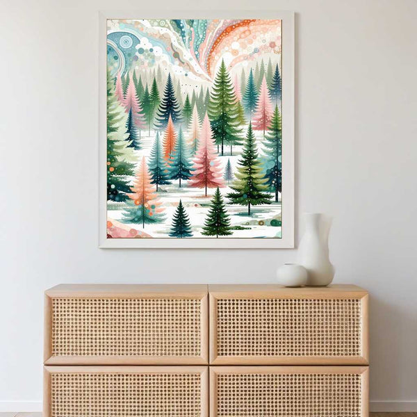 Paint by Numbers - Nine Fir Tree