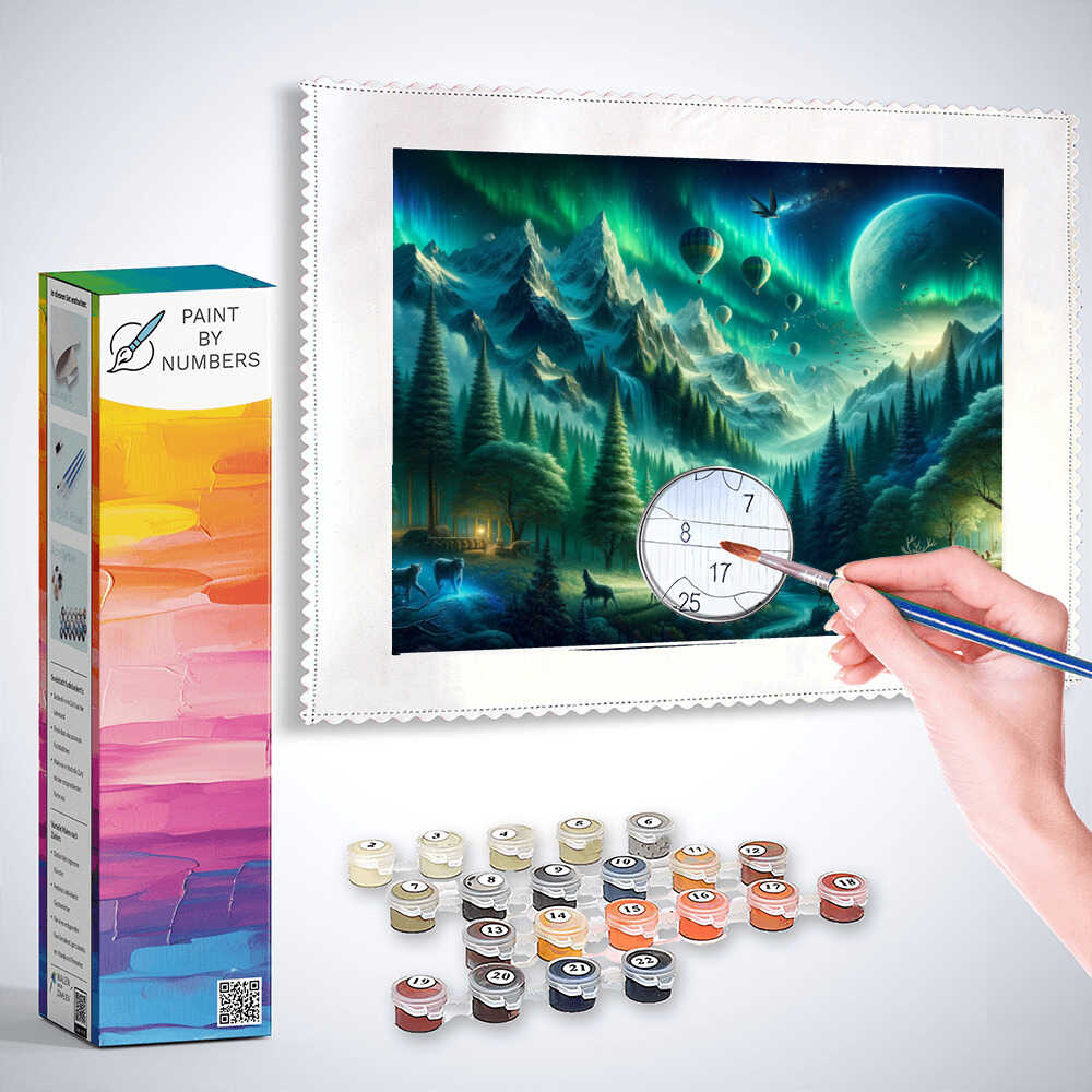 Paint by Numbers - Mysterious World