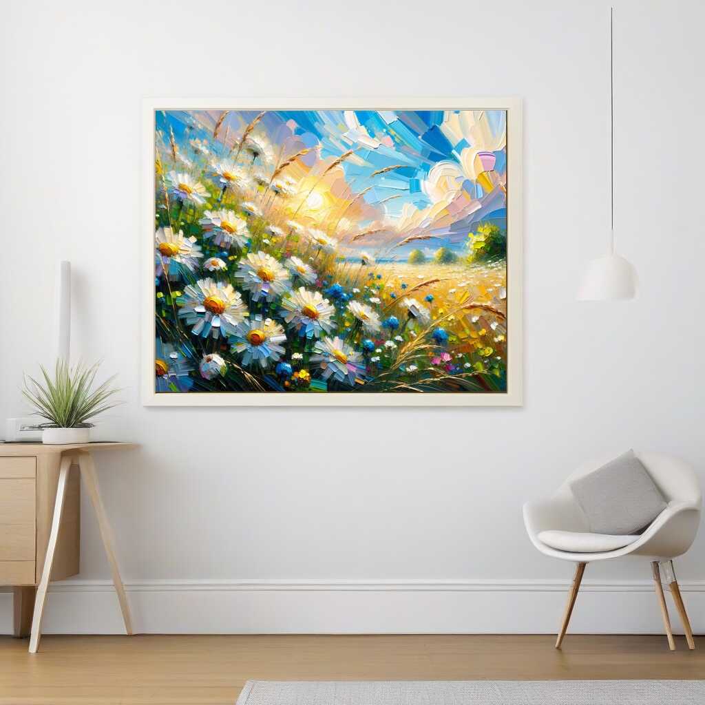 Daisies, meadow - Paint by Numbers
