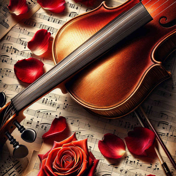 Paint by Numbers - Fiddle with Rose