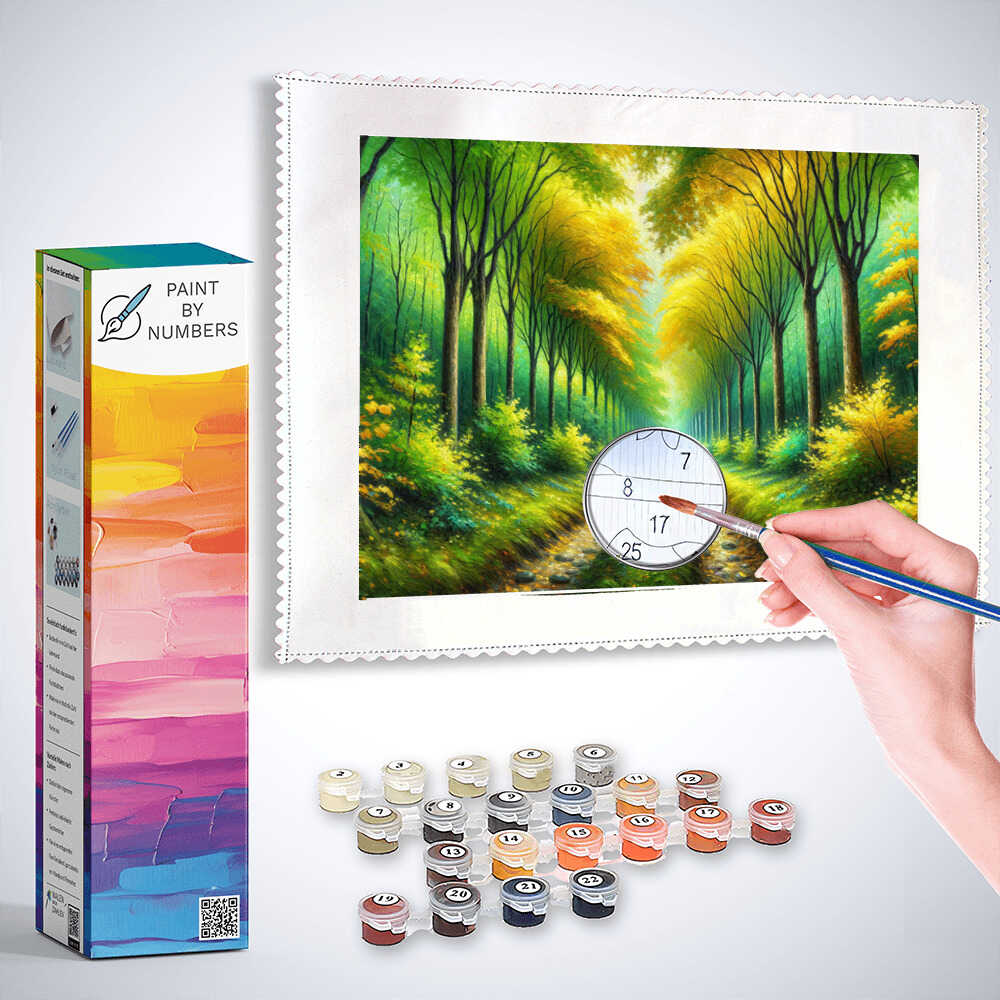 Way through nature - Paint by Numbers