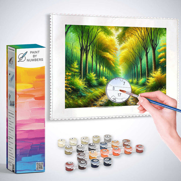 Way through nature - Paint by Numbers