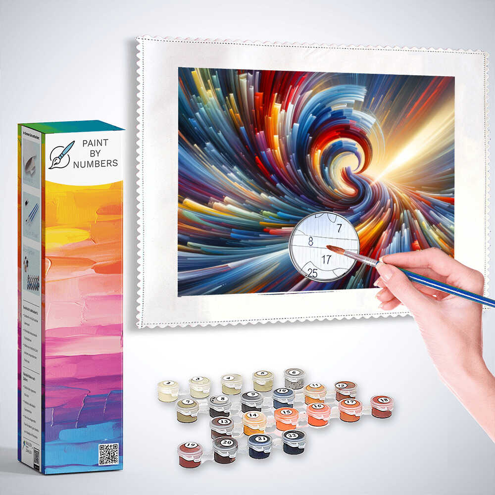Paint by Numbers - Color fibers