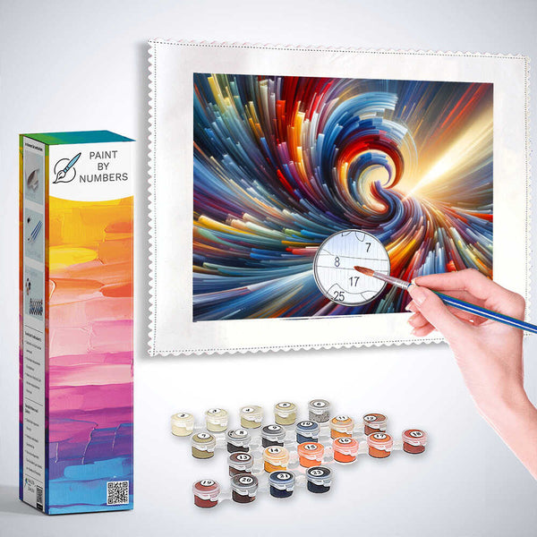Paint by Numbers - Color fibers