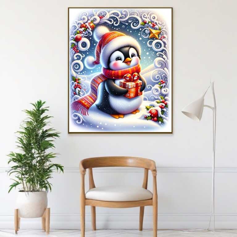 Paint by Numbers - Penguin Gift