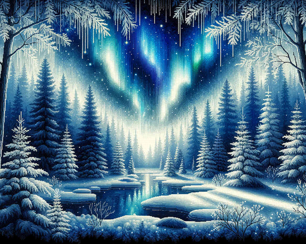 Blue Woods - Paint by Numbers