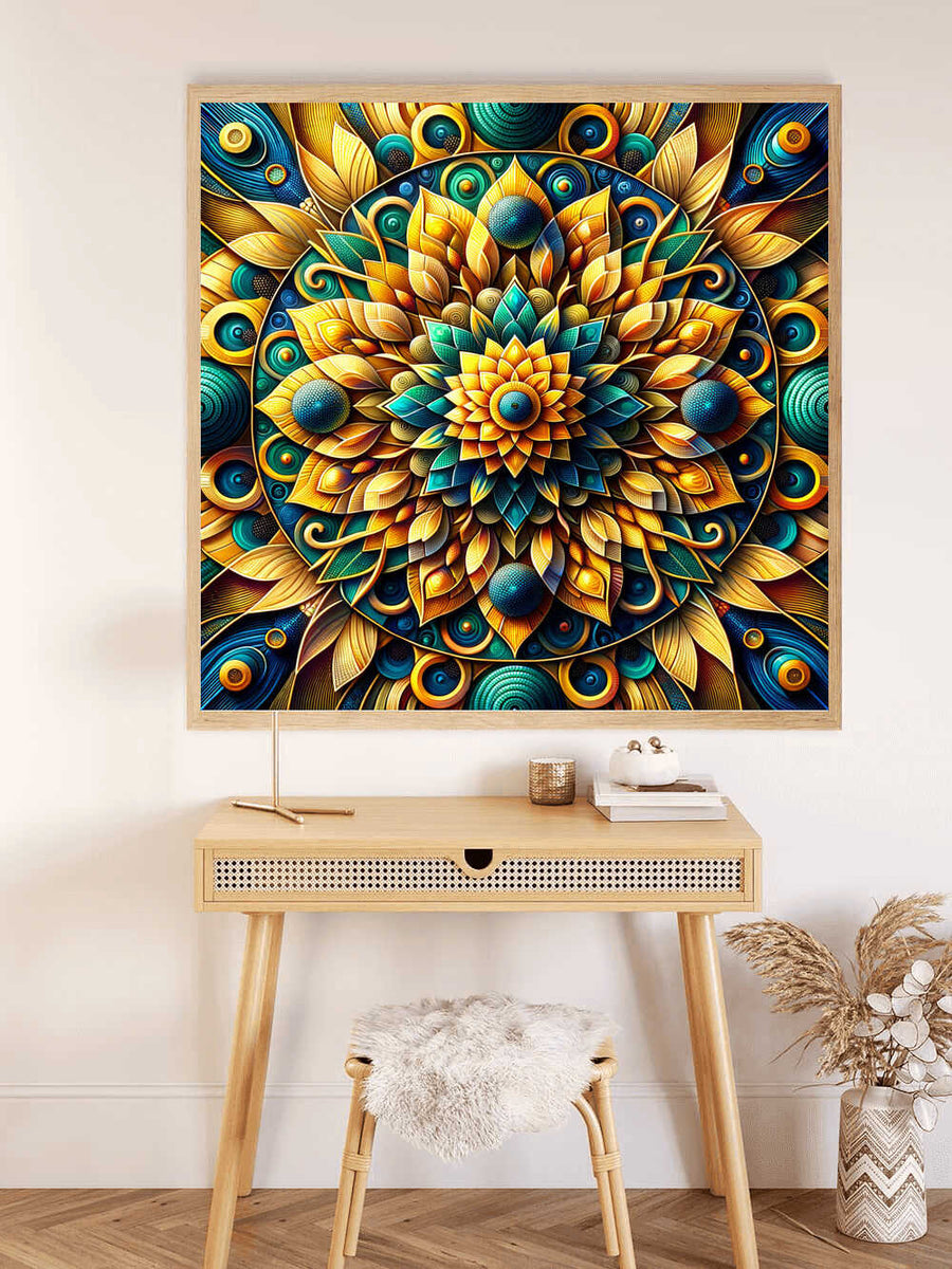 Paint by Numbers - Mandala 3D