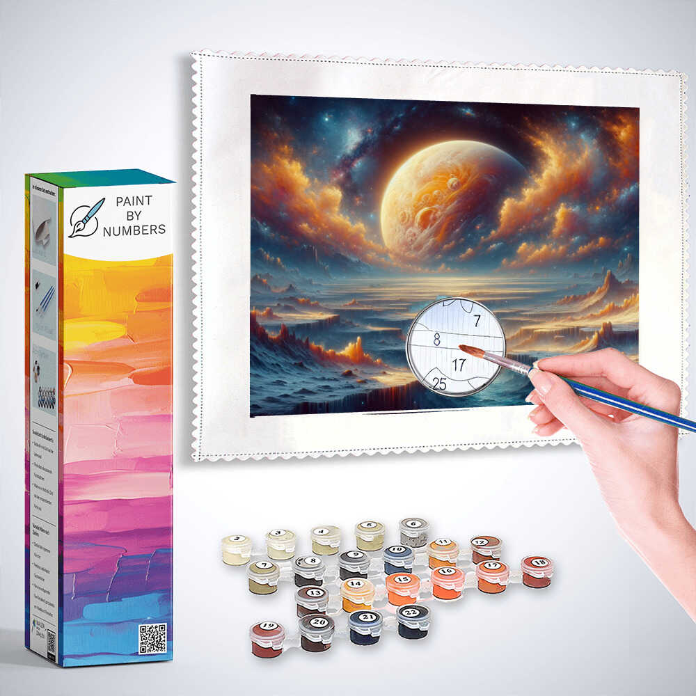 Paint by Numbers - Space of a different kind