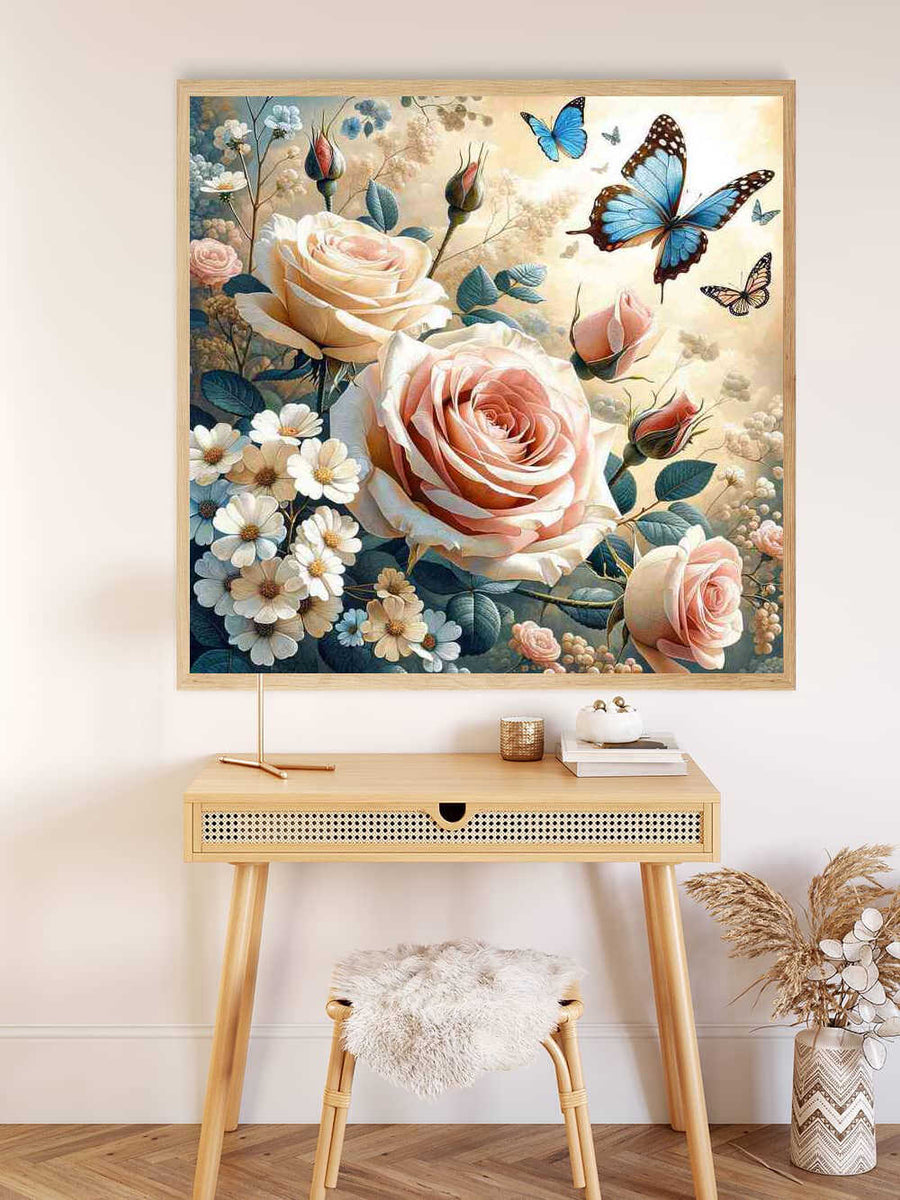 Paint by Numbers - Graceful Roses