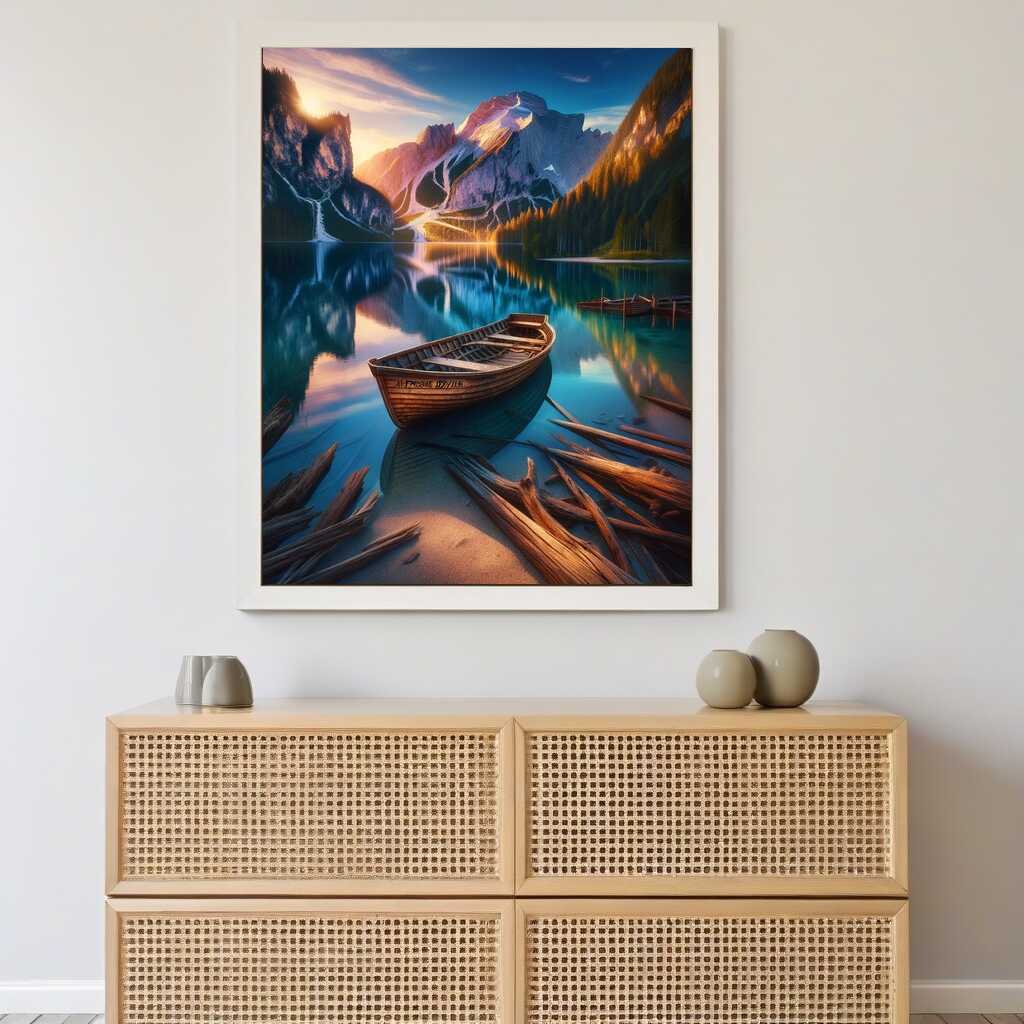 Paint by Numbers - Wonderful Mountain Lake