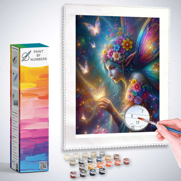 Paint by Numbers - Colorful elf