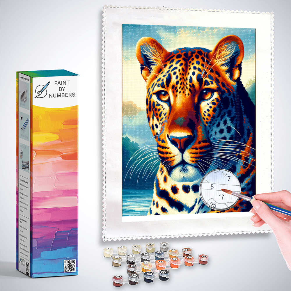 Paint by Numbers - Leopard, color