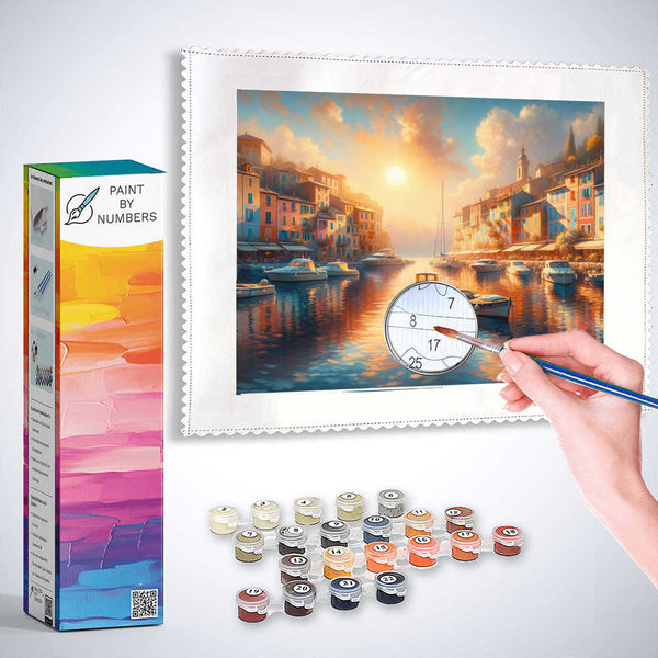 port city - Paint by Numbers
