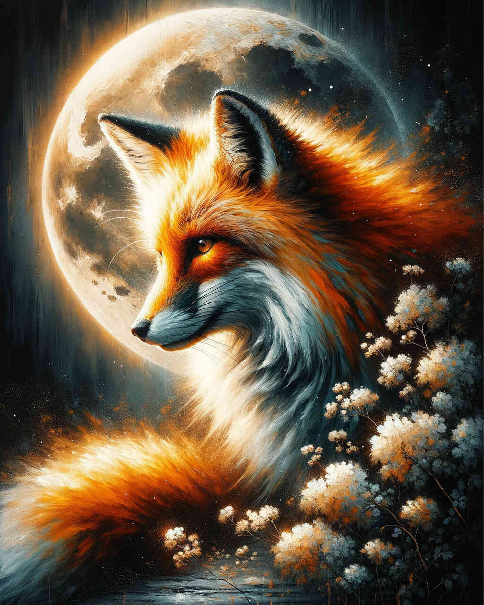 Paint by Numbers - Fox Tail