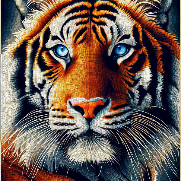 Paint by Numbers - Tiger on the lookout