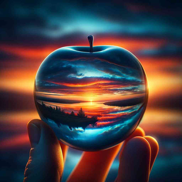 Paint by Numbers - Glass Apple Evening Mood