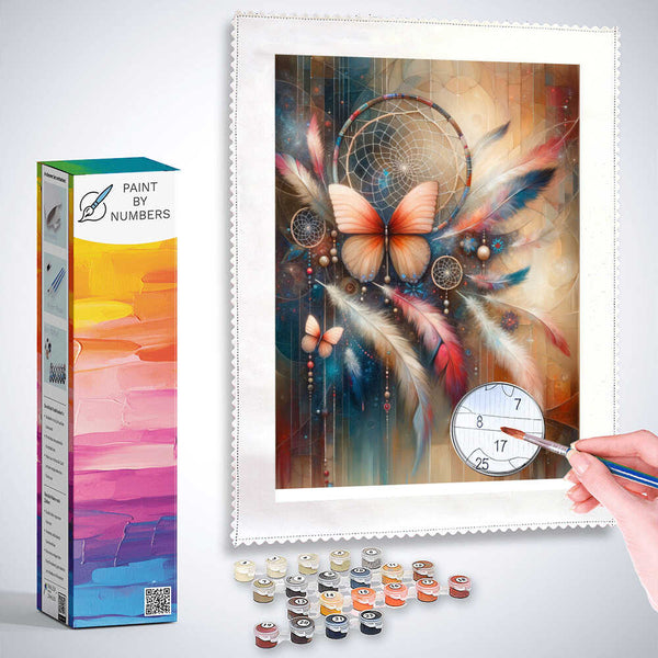 Paint by Numbers - Butterflies and Dreams