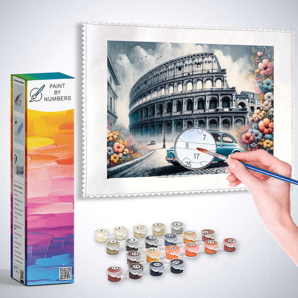 Rome, Colosseum - Paint by Numbers