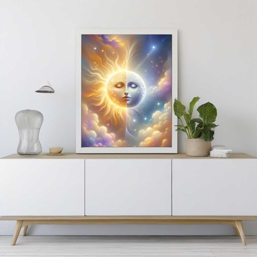 Paint by Numbers - Sunstar Moon