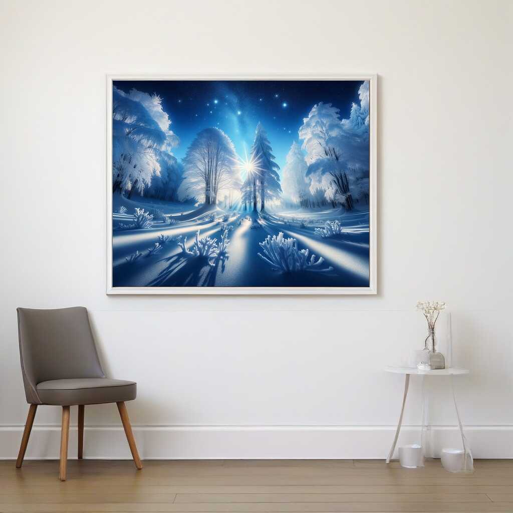 Ice tree - Paint by Numbers