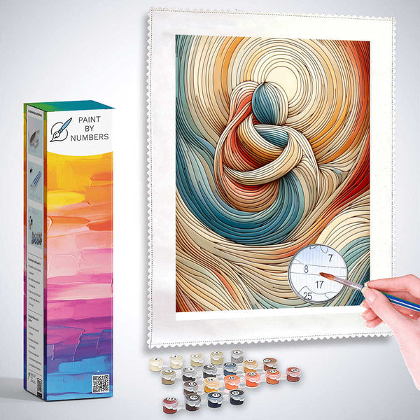 Paint by Numbers - Hug