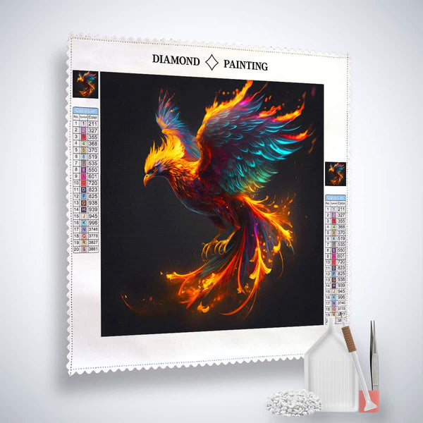 AB Diamond Painting - Sturzflug - gedruckt in Ultra-HD - AB Diamond, Neu eingetroffen, Quadratisch, Tiere, Vogel